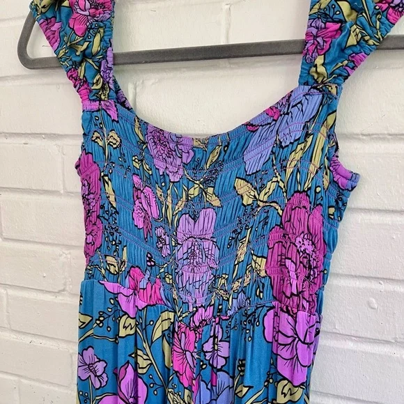 Free People “Rolling Hills” Wide Leg Jumpsuit, SZ Small EUC! - Picture 9 of 10